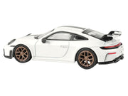 2025 Porsche 911 GT3 (992.2) Grand Prix White with Carbon Stripe 1/64 Diecast Model Car by Paragon image 2