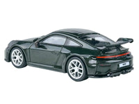 2025 Porsche 911 GT3 (992.2) Oak Green Metallic Neo with Carbon Stripe 1/64 Diecast Model Car by Paragon image 4