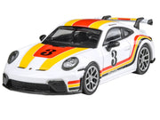 2025 Porsche 911 GT3 (992.2) #3 "Andial Livery" White with Stripes 1/64 Diecast Model Car by Paragon Models image 3