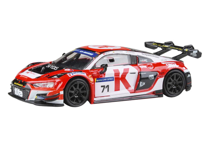 Audi R8 LMS GT3 EVO II #71 Arunas Geciauskas - Nicola Michelon - Tim Muller "Juta Racing" "12 Hours of Misano" (2025) 1/64 Diecast Model Car by Paragon Models image 2