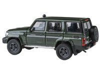 2014 Toyota Land Cruiser LC 76 Military Green 1/64 Diecast Model Car by Paragon Models image 3