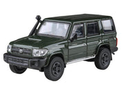 2014 Toyota Land Cruiser LC 76 Military Green 1/64 Diecast Model Car by Paragon Models image 5