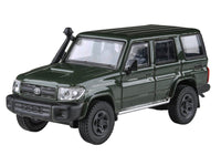 2014 Toyota Land Cruiser LC 76 Military Green 1/64 Diecast Model Car by Paragon Models image 5