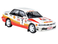 Paragon Mitsubishi Galant VR-4 number 1 Ross Dunkerton Fred Gocentas 1991 Rally Malaysia 1:64 PA-65111, product image 2