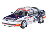 Mitsubishi Galant VR-4 RHD (Right Hand Drive) #1 Ross Dunkerton - Fred Gocentas "Rally Indonesia" (1993) 1/64 Diecast Model Car by Paragon Models image 4