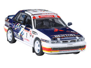 Mitsubishi Galant VR-4 RHD (Right Hand Drive) #1 Ross Dunkerton - Fred Gocentas "Rally Indonesia" (1993) 1/64 Diecast Model Car by Paragon Models image 5