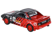 1985 Toyota MR2 MK1 RHD (Right Hand Drive) #38 Red and Black "Autocross Livery" 1/64 Diecast Model Car by Paragon Models image 3