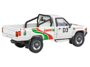 Toyota Hilux Pickup Truck #D3 "Castrol" White with Graphics "Rustenburg 400 Rally" (1995) 1/64 Diecast Model Car by Paragon Models image 3