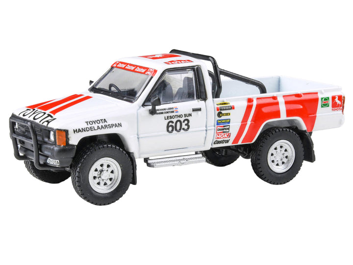 Toyota Hilux Pickup Truck #603 Kassie Coetzee - Richard Leeke Winner "Roof of Africa" (1993) 1/64 Diecast Model Car by Paragon Models image 2