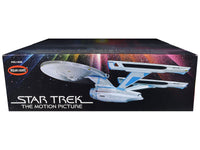 Skill 2 Model Kit U.S.S. Enterprise NCC-1701 Refit Spaceship "Star Trek: The Motion Picture" (1979) Movie 1/350 Scale Model by Polar Lights image 2