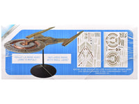 Skill 2 Snap Model Kit U.S.S. Discovery NCC-1031 Spacecraft "Star Trek: Discovery" (2017-2024) TV Series 1/2500 Scale Model by Polar Lights image 3