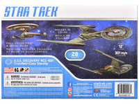Skill 2 Snap Model Kit U.S.S. Discovery NCC-1031 Spacecraft "Star Trek: Discovery" (2017-2024) TV Series 1/2500 Scale Model by Polar Lights image 4