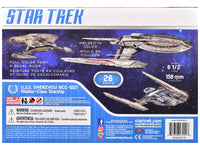Skill 2 Snap Model Kit U.S.S. Shenzhou NCC-1227 Spacecraft "Star Trek: Discovery" (2017-2024) TV Series 1/2500 Scale Model by Polar Lights image 4