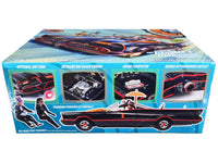 Skill 2 Model Kit 1966 Batmobile "Bad Guy Getaway Edition" with Penguin and Catwoman Figures "Batman" (1966-1968) TV Series 1/25 Scale Model by Polar Lights image 2