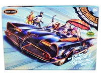 Skill 2 Model Kit 1966 Batmobile "Bad Guy Getaway Edition" with Penguin and Catwoman Figures "Batman" (1966-1968) TV Series 1/25 Scale Model by Polar Lights image 3