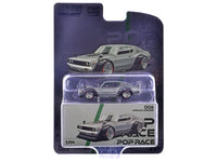 Skyline KPGC110 "Kenmeri" RHD (Right Hand Drive) Raw Metal "Enigma Exclusive Edition" 1/64 Diecast Model Car by Pop Race image 3