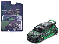 Pop Race Pandem GR Yaris Goodride Motorsports green black RHD 1:64 PR64-PRE007, product image 1