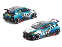 Pandem GR Yaris RHD (Right Hand Drive) #99 "Auto Finesse" Blue and White with Graphics "Enigma Exclusive Edition" 1/64 Diecast Model Car by Pop Race image 4
