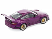 RWB 997 Purple Metallic with Black Stripes 1/64 Diecast Model Car by Pop Race image 3