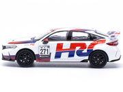 Honda Civic Type R FL5 "HRC - Honda Racing" White with Graphics 1/64 Diecast Model Car by Pop Race image 3