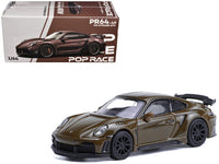 992 Stinger GTR Brown Carbon 1/64 Diecast Model Car by Pop Race image 3