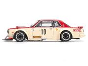 Skyline GT-R V8 Drift "Hakosuka" RHD (Right Hand Drive) #10 "Watanabe" Red and Cream 1/64 Diecast Model Car by Pop Race image 3