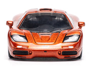 McLaren F1 Orange Metallic 1/64 Diecast Model Car by Pop Race image 4