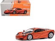 McLaren F1 Orange Metallic 1/64 Diecast Model Car by Pop Race image 5