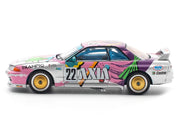 GTR R32 RHD (Right Hand Drive) #22 Masahiko Kageyama - Kazuo Shimizu "Axia" Group A "Japanese Touring Car Championship" (1991) 1/64 Diecast Model Car by Pop Race image 2