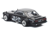 Skyline GT-R V8 Drift "Hakosuka" RHD (Right Hand Drive) "Coca-Cola" Black 1/64 Diecast Model Car by Pop Race image 5
