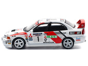 Mitsubishi Lancer Evolution IV RHD (Right Hand Drive) #1 Tommi Makinen - Seppo Harjanne Winner "Rally de Catalunya" (1997) 1/64 Diecast Model Car by Pop Race image 4