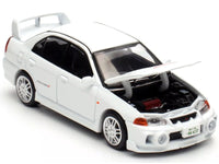Mitsubishi Lancer Evolution IV RHD (Right Hand Drive) White "Indonesia Diecast Expo 2024 Exclusive" 1/64 Diecast Model Car by Pop Race image 3