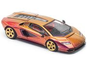 Lamborghini Countach LPI 800-4 Blu Hal Metallic 1/64 Diecast Model Car by Pop Race image 2
