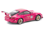 RWB 997 #12 "Hotel Ava" Pink Metallic 1/64 Diecast Model Car by Pop Race image 4