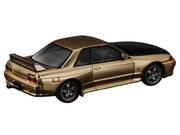 Skyline GT-R R32 RHD (Right Hand Drive) Chrome Gold with Carbon Hood "Tokyo Auto Salon 2025" 1/64 Diecast Model Car by Pop Race image 3