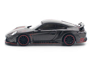 992 Stinger GTR Carbon Edition with Red Accents 1/64 Diecast Model Car by Pop Race image 2