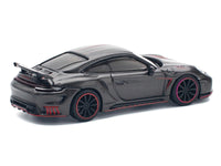 992 Stinger GTR Carbon Edition with Red Accents 1/64 Diecast Model Car by Pop Race image 3