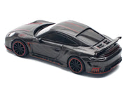 992 Stinger GTR Carbon Edition with Red Accents 1/64 Diecast Model Car by Pop Race image 4