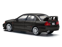 Mitsubishi Lancer Evolution IV RHD (Right Hand Drive) Pyrenees Black Pearl 1/64 Diecast Model Car by Pop Race image 4