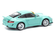 997 RWB Light Blue 1/64 Diecast Model Car by Pop Race image 3