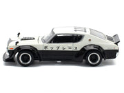 Skyline KPGC110 "Kenmeri" RHD (Right Hand Drive) "Japan National Police Agency Livery" Black and White 1/64 Diecast Model Car by Pop Race image 3