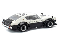 Skyline KPGC110 "Kenmeri" RHD (Right Hand Drive) "Japan National Police Agency Livery" Black and White 1/64 Diecast Model Car by Pop Race image 4