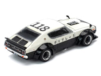 Skyline KPGC110 "Kenmeri" RHD (Right Hand Drive) "Japan National Police Agency Livery" Black and White 1/64 Diecast Model Car by Pop Race image 5