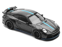 992 Stinger GTR Carbon Edition with Blue Stripe 1/64 Diecast Model Car by Pop Race image 3