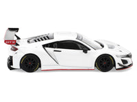 Honda NSX GT3 EVO22 White 1/64 Diecast Model Car by Pop Race image 4