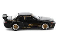Pandem S13 RHD (Right Hand Drive) Black with Gold Accents 1/64 Diecast Model Car by Pop Race image 3