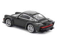 Singer DLS Turbo Black Metallic 1/64 Diecast Model Car by Pop Race image 3
