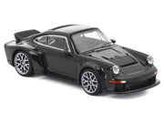 Singer DLS Turbo Black Metallic 1/64 Diecast Model Car by Pop Race image 4