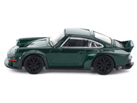 Singer DLS Turbo Green Metallic 1/64 Diecast Model Car by Pop Race image 2