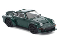 Singer DLS Turbo Green Metallic 1/64 Diecast Model Car by Pop Race image 4